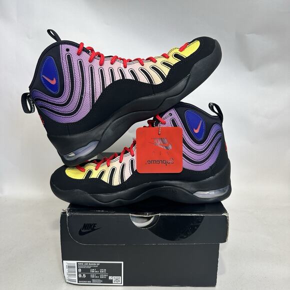 Nike X Supreme Air Bakin SP “Black Gradient” DX3292-001 main image 7